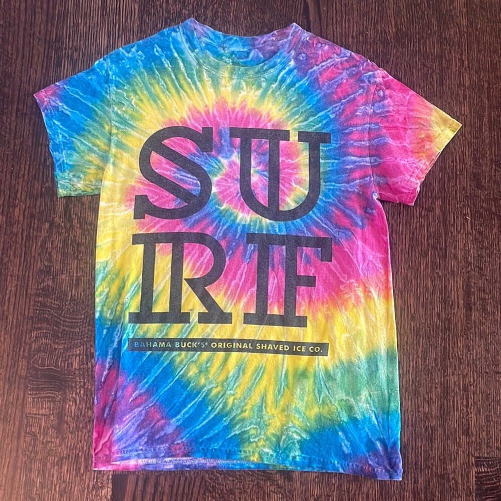 Bahama Bucks tie dye shirt